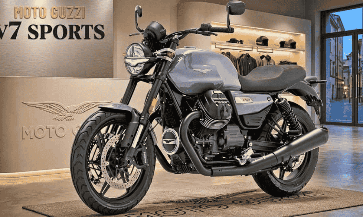 Moto Guzzi V7 Sports 2026: Exclusividad Retro con Rendimiento y Tecnología Avanzada